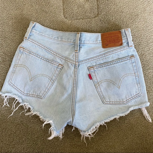 Shorts | Levis 5 High Rise Denim Shorts 